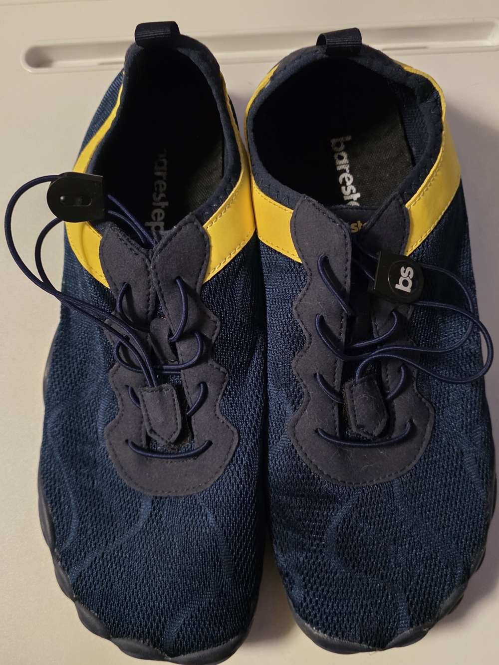 Barestep Active 2.0 Men's Shoes Size 11 Blue/Yellow Minimalist Hiking Water Gym